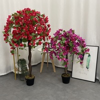Bougainvilliers artificiels suspendus multicolores pour décoration intérieure, résistants à l'eau et aux UV, écologiques, très demandés