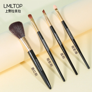 แปรงแต่งหน้า LMLTOP แบบเดี่ยว ขนแปรงไนลอน ด้ามจับ PS รูปทรงกลม สำหรับอายแชโดว์ รุ่น SY1067 - Product Image 3