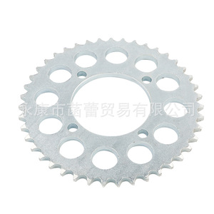 Piñones Traseros Grandes 420/428/520/530 para Motocicletas Todoterreno, Go-Karts y Vehículos Todoterreno, Piñón de Cadena Personalizable OEM - Product Image 2