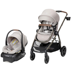 Poussette Bébé de Luxe Système de Voyage Modulaire 5-en-1 Poussette Haut de Gamme avec Fonctions Multiples - Product Image 1
