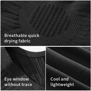 GOLOVEJOY XTJ159 Sottocasco Integrale da Moto in Seta di Ghiaccio Sottile e Traspirante ad Asciugatura Rapida - Product Image 5