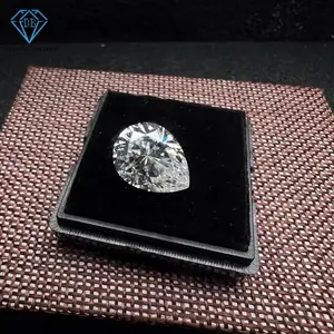 Double Jewelry Moissanite Pear Cut Moissanite Loose Stones Diamond Natural Loose Gemstone Diamond With Gra Certificate