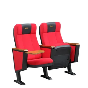 Fournisseur vérifié prix de chaise d'auditorium chaise de tablette d'auditorium vente en gros de sièges d'auditorium à vendre vente directe d'usine