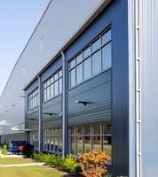 Edificio de Almacén con Estructura de Acero, Taller Industrial Prefabricado, Edificio Comercial con Estructura de Acero