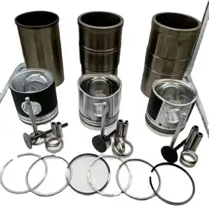 Untuk John Deere 6090 6090D 6090T Kit perbaikan pembangunan kembali mesin Kit Liner cincin Piston dengan Set Gasket penuh Kit katup untuk grosir