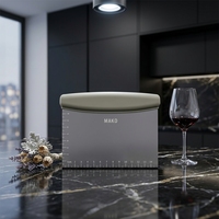Coupe-pâte professionnel en acier inoxydable MAKO, grattoir à pâtisserie - Ustensile de cuisine écologique de qualité alimentaire