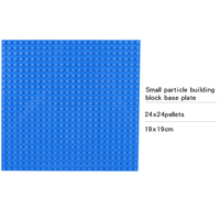 DB107-114 Plaques de base légales en plastique 24*24 points compatibles avec les jouets de construction classiques City DIY, mini-briques de construction pour enfants