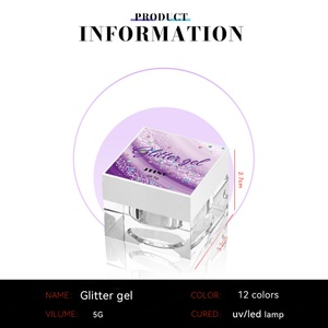 JTING Esmalte de Gel Brillante de Alta Pigmentación, Vegano, Libre de Crueldad Animal, Colección de 12 Colores, en Frasco, OEM, ODM, Marca Privada - Product Image 2