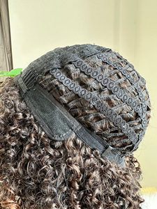 Peluca Africana XS al por Mayor, 10 Pulgadas, Fibra Resistente al Calor, Rizada Natural, Negra, para <span class=keywords><strong>Trenzas</strong></span> Sintéticas Marrón Claro - Product Image 5