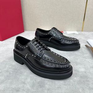 Zapatos Casuales de Piel Genuina con Diseño de Hebilla a la Moda, de Marca Personalizada de Lujo, Zapatos de Skateboard con Suela Gruesa y Modernos - Product Image 4