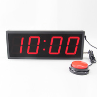 Chronomètre industriel haute précision 0,01s, horloge numérique interactive LED, pour escalade et défis Ninja
