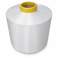 Fil à tricoter 100% polyester DTY 75/36F de qualité AA, faiblement élastique, semi-terne, certifié Oeko-Tex Standard 100, pour chaussettes, sous-vêtements et tissus tricotés