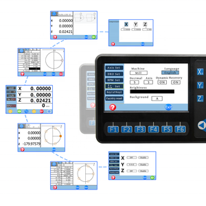 For DMS High <strong>Precision</strong> IP67 Magnetic Scale Dro Encoder Sensor 5V TTL/EIA-422 2/3 Axis Digital Readout Lathe Milling Machine - Product Image 2