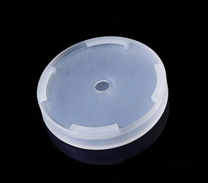 Yüksek Saflıkta %99,99 Delikli Kuvars Cam Levha Özelleştirilmiş Şeffaf Kuvars Fırın Kapağı - Product Image 4