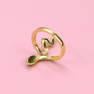 Gold Flexible Payment Terms for Wholesalers Lightweight halo Setting Rings High Quality Copper Fashion Jewelry - Product Image 5