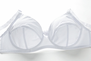 Ensemble soutien-gorge et culotte grande taille, couleur unie nude, bonnets D, E, F - Product Image 4