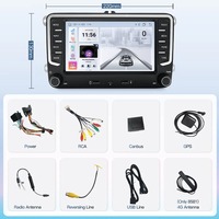 7 inç Araba DVD Video Oynatıcı Android Medya Navigasyon VW Volkswagen Plus Golf 5 6 GTI GTR Touran Wifi 4g hd Ana Ünite Ekran