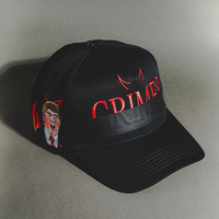 Gorras de Béisbol y Gorras Trucker Personalizadas de Alta Calidad con 5 Paneles de Gamuza, Bordado 3D y Forro de Satén, con Etiqueta de Cuero, ODM OEM