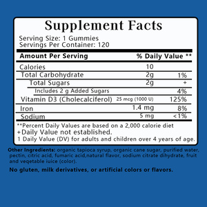 หมากฝรั่ง D3วิตามินสำหรับเสริมกระดูกเพื่อสุขภาพระบบภูมิคุ้มกัน25mcg วิตามิน D3ฉลากส่วนตัว - Product Image 4