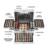 Kit de maquillage imperméable coffret complet cosmétique de voyage grande capacité salon de beauté maquillage professionnel