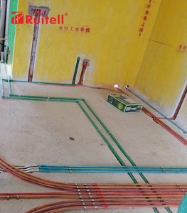 Tubo de conducto de PVC rojo y azul con alta resistencia a la compresión para proyectos subterráneos de entierro profundo - Product Image 4