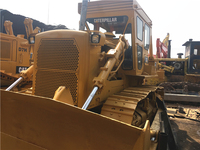 Tracteur à chenilles et bulldozer Caterpillar D7G d'occasion, origine Japon, moteur/pompe 160 CV, équipement de construction d'occasion