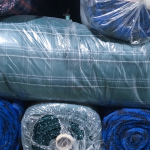 Jenny-lote disponible Hecho en Corea 100% algodón y 65% poliéster 35% algodón (T/C) textiles tejidos jersey costilla abarcan muchos diseño de stock - Product Image 1