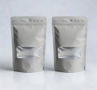 Sachets en aluminium transparents scellés individuellement pour la vente en gros, emballage personnalisé, résistants à l'humidité, sacs de rangement séparés