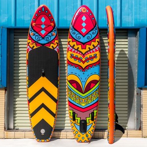 Nhà máy OEM Kích thước lướt sóng standup paddleboard đứng lên tàu chèo nhà sản xuất Inflatable sup Hội Đồng Quản trị với các phụ kiện - Product Image 1