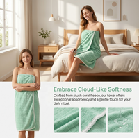 Serviettes de bain et de spa personnalisées en microfibre polaire corail de haute qualité, douces, très demandées, avec logo sur mesure, vente en gros