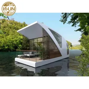 On Water Floating Hotel househouse Tiny House Mobile Housing Floating Boat Container prefabbricato Hotel House