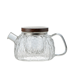 กาน้ำชาแก้ว BaiCai พร้อมฝาปิด ทนความร้อน ใช้สำหรับอุ่นชาที่บ้าน - Product Image 4