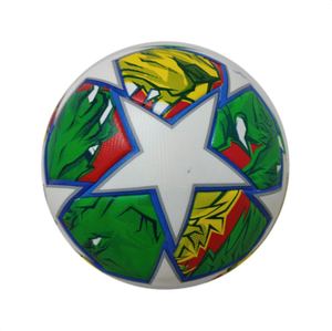 Balones de fútbol PU 5 de alta calidad, logotipo personalizable, balón de fútbol duradero para partidos. - Product Image 2