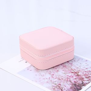 Luxury Custom logo Mini ABS Material Cross Pattern <strong>Jewelry</strong> <strong>Box</strong> Ring Earring Necklace Storage <strong>Box</strong> Travel <strong>Jewelry</strong> Storage <strong>Box</strong> - Product Image 6