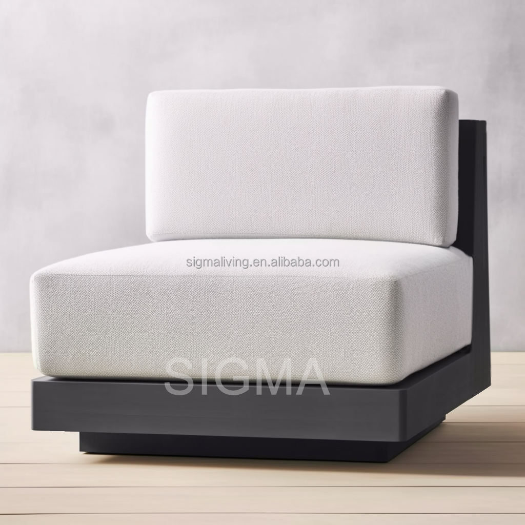 New Design Customize Patio Outdoor Furniture sofa set Luxury Aluminum Outdoor Garden Sofa