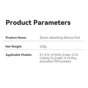 Almohadillas de Plástico Creality con Absorción de Impactos (4 Piezas) para Impresora 3D, Adsorción Estable, Reducción de Ruido - Product Image 6