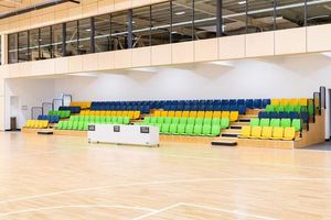 스포츠 맞춤형 비계 금속 관람석 좌석 솔루션 상승 표백제 알루미늄 이벤트 관람석 경기장 체육관 좌석 - Product Image 4