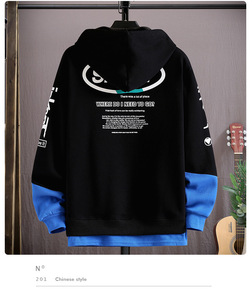 2023 jeunesse printemps et automne nouveau <span class=keywords><strong>pull</strong></span> mode garçons juniors et lycéens à capuche mode vêtements pour hommes - Product Image 5