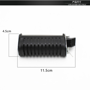 QJ125 Motorcycle Rear <b>Footrest</b> Rubber Pedal For Wuyang WY125 A C F Scooter Replacement Part - Product Image 3