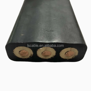 <span class=keywords><strong>Cable</strong></span> para Grúa con Aislamiento de Goma Plano de 3 y 4 Núcleos Yffb Yvfb Yffbg, Resistente al Agua y al Aceite, con Alambre de Acero de Alta Resistencia a la Tracción - Product Image 4