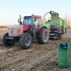 Automatic Net-Wrapping and Baling Machine Baler for Dust Removal Crushing of Feed with Low Soil Content