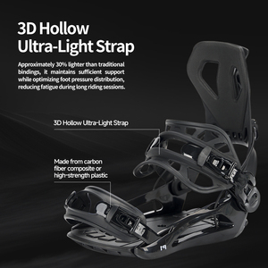 Attacchi per Snowboard Terror P1 con Inserimento Rapido, OEM ODM Personalizzabili, Durevoli per Principianti e Intermedi - Product Image 3