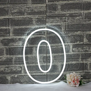 Matt Drop Shipping 2ft 3ft 4ft 0-9 A-Z large led letter number Light Design gratuito acrilico Light <span class=keywords><strong>Up</strong></span> RGB Neon Number <span class=keywords><strong>Sign</strong></span> per la festa - Product Image 5