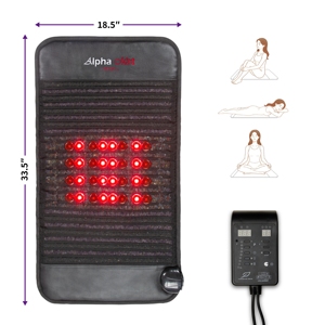 Luxuryade A900 <span class=keywords><strong>Bio</strong></span> PEMF Ferninfrarot-Heizmatte mit Photonen-Rotlicht, Edelstein-Therapie-Massage, Amethyst-Kristall-Pad - Product Image 1