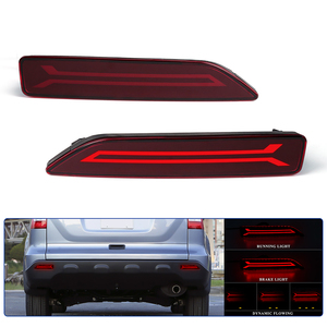 2 Piezas de Reflectores LED Traseros para Parachoques, Estándar, Gran Venta, Sin Errores, para <span class=keywords><strong>Honda</strong></span> CR-V 2007 2008 <span class=keywords><strong>2009</strong></span> 33555SWAH01 - Product Image 1
