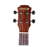 China Factory Made High Quality Solid Top Cutaway KOA Ukulele Concert Ukulele Electric 23 Inch