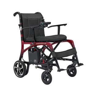 Fauteuil roulant pliable de voyage en fibre de carbone CF01, doté d'une construction en fibre de carbone, il ne pèse que 15 kg. Lève-toi - Product Image 5