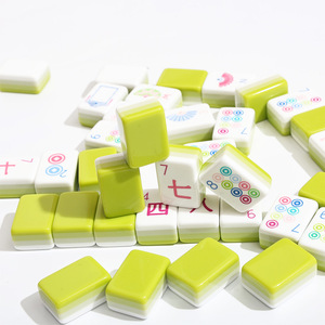 Custom American Mahjong Tile Luxury Singapore Acrylic Travel 160 American Mahjong Tiles <strong>Game</strong> Entertainment Table <strong>Gifts</strong> - Product Image 5
