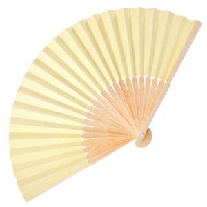 Éventail Pliant Personnalisé en Bambou, Peint à la Main, Style DIY, 21*38cm, Disponible en 33cm, Motif Fleur d'Amour, Vente en Gros - Product Image 2