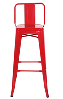 Tabourets de bar commerciaux TH-1001A, modernes et stables, avec cadre en acier de haute qualité et couleur au choix, mobilier de salle à manger pour centres commerciaux et résidences.